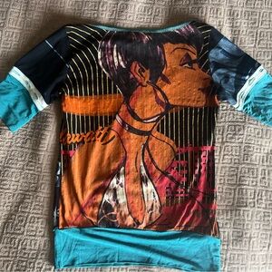 Custo Barcelona t shirt t-shirt size 2 (small)